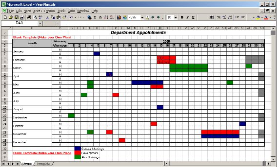 yearly task planner